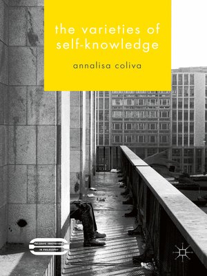 cover image of The Varieties of Self-Knowledge